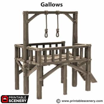 Gallows - King and Country - Printable Scenery