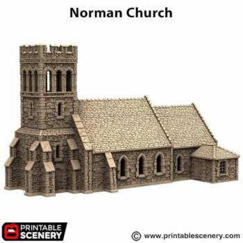 Norman Church - King and Country - Printable Scenery
