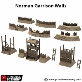 Norman Garrison Walls - King and Country - Printable Scenery