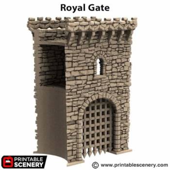 Royal Gate - King and Country - Printable Scenery