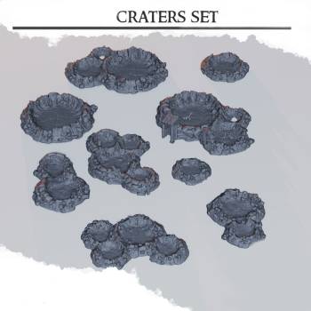 Trench Battlefield Craters - Diceverse