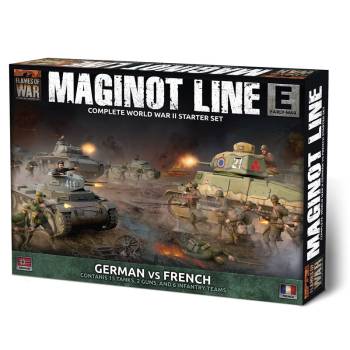Flames of War Blitzkreig Maginot Line - German vs French Starter Set