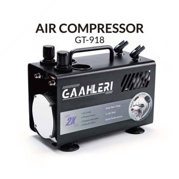 Gaahleri Dual Drive Series Airbrush Kit Compressor GT-918