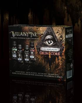 Grimdark Compendium Villainy Ink Enamel Grim Core Set I