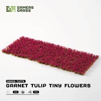 Gamers Grass Garnet Tulip Tiny Flowers