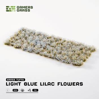 Gamers Grass Light Blue Lilac Flowers
