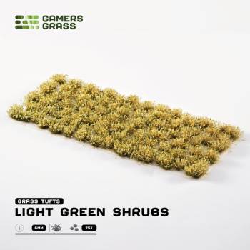 Gamers Grass Light Green Shrubs