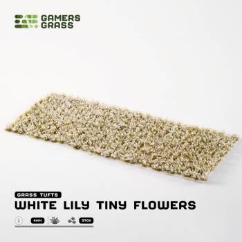 Gamers Grass White Lily Tiny Flowers