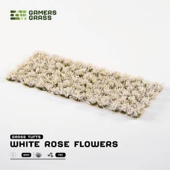 Gamers Grass White Rose Flowers