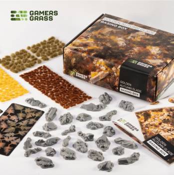 Gamers Grass Golden Autumn Basing Box