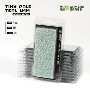 Gamers Grass Grass Tufts - Tiny Pale Teal 1mm