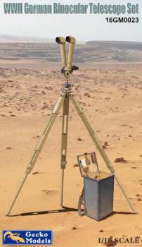 Gecko WWII German Binocular Telescope Set