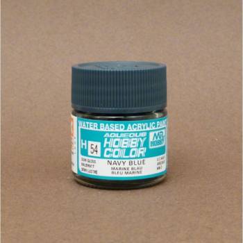 Semi-Gloss Navy Blue - Aqueous/Acrylic Paint 10ml