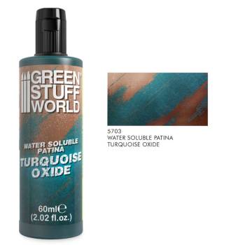 Green Stuff World Water Soluble Patina Turquoise Oxide 60ml