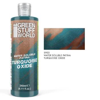 Green Stuff World Water Soluble Patina Turquoise Oxide 240ml