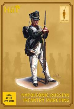 Hat Napoleonic Russian Infantry Marching