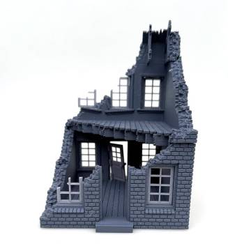 ToonTown Destroyed Row House #1