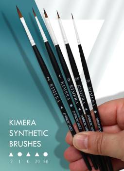 Kimera Synthetic Brush Set - 5 Synthetic Brushes