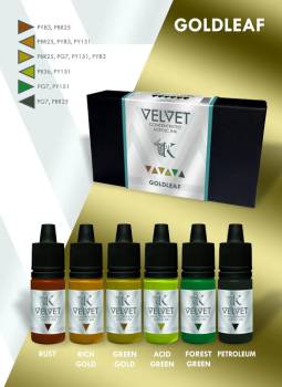 Kimera Kolors - Velvet Ink Goldleaf Set