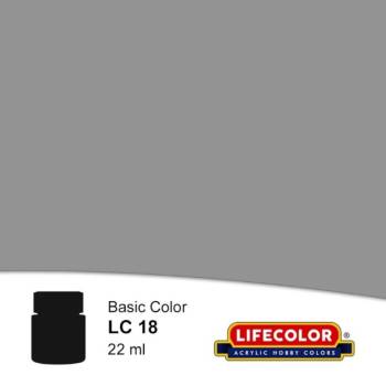 LifeColor Matt Light Grey FS36300 Acrylic (22ml Bottle)
