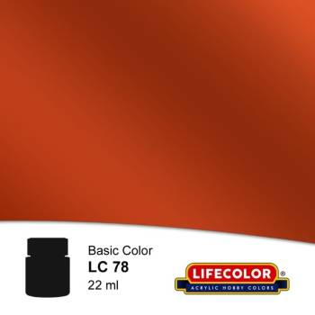 LifeColor Gloss Copper Acrylic (22ml Bottle)