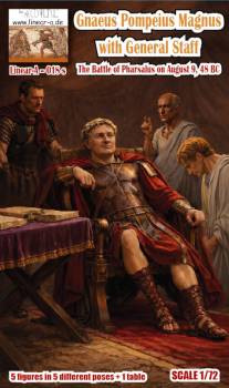 Gnaeus Pompeius Magnus with General Staff  - Mini Set