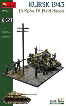 Miniart Big Set Kursk 1943 - Panzer Pz.Kpfw.IV Field Repair