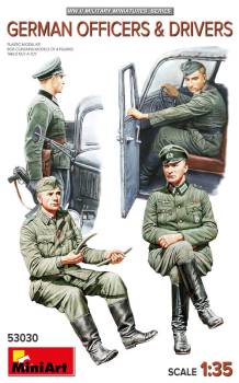 Miniart German Officers and Drivers