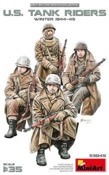Miniart US Tank Riders Winter 1944-45