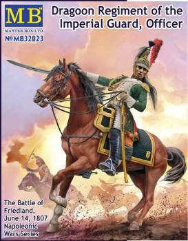 Master Box Napoleonic Wars Dragoon Regiment of the Imperial Guard Officer
