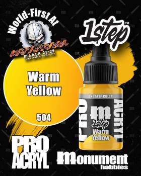 Monument Hobbies 1-Step - Warm Yellow