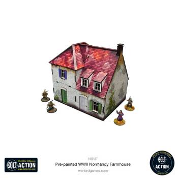 Micro Art Studio WWII Normandy Farmhouse