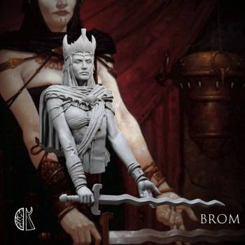 Mindworks Brom: Queen Ghoul Academic Bust