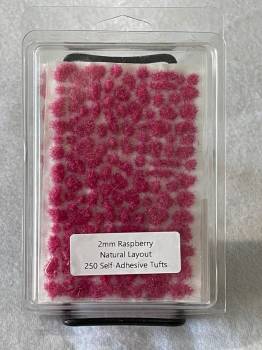Shadows Edge 2mm Raspberry Tufts Natural Layout