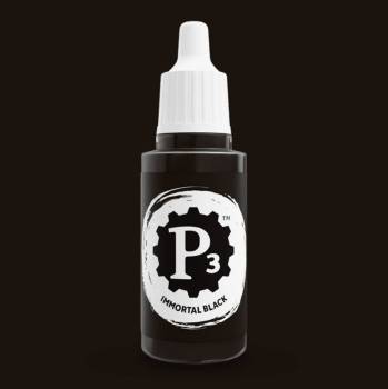 Privateer Press Paints (P3) Immortal Black 18ml