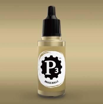 Privateer Press Paints (P3) Brass Balls Metallic 18ml