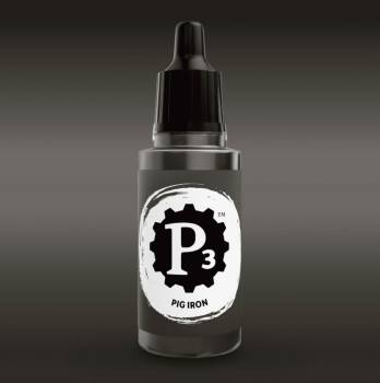 Privateer Press Paints (P3) Pig Iron Metallic 18ml