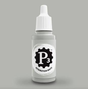 Privateer Press Paints (P3) Retribution White Metallic 18ml