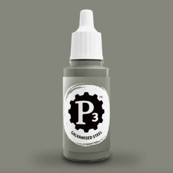 Privateer Press Paints (P3) Galvanised Steel Metallic 18ml