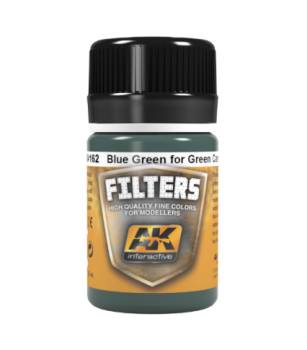 AK Interactive Light Filter for Green Vehicles Enamel Paint 35ml Bottle
