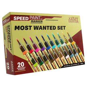 Army Painter Speedpaint Marker Most Wanted Set