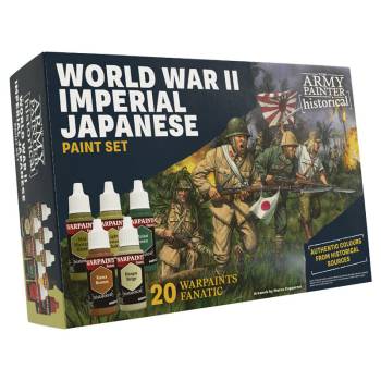 Army Painter Warpaints Fanatic: Historical World War II Japanese Paint Set