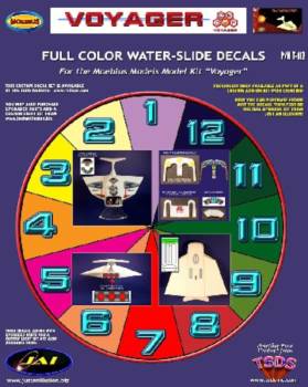 TSDS The Voyager Decal Set for MOE