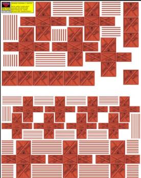 TSDS Generic Diorama Decal Set: Crates (3 different sizes)
