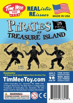 TimMee Pirates of Treasure Island - Black 28pc Set