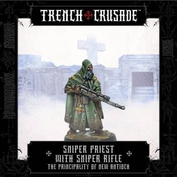 Trench Crusade The Principality of New Antioch Sniper Priest with Sniper Rifle
