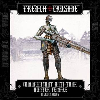 Trench Crusade Mercenaries Communicant Anti-Tank Hunter (Female)