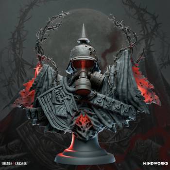 Mindworks Trench Crusade Trench Ghost Bust