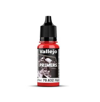 Vallejo Surface Primers: Bloody Red 18ml (054)