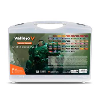 Vallejo Xpress Color Artist Selection Paint Set in Storage Case